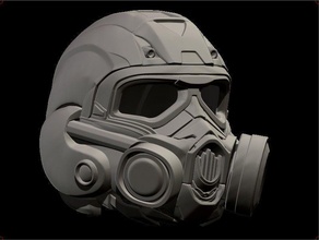 dreadnaught helm cosplay airsoft sw star kriege ritter 3dshophelmet maske filter angst spiele spielzeuge spiel zubehör 3d print model - Mito3D