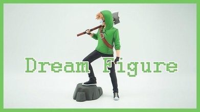 dream figure youtube mcyt 3d 3dprint zbrush substance character games toys 3d print model - Mito3D