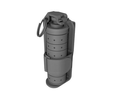 dredd 2012 gas grenade judge utility belt weapon sci fi games toys 3d print model - Mito3D