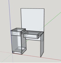 pansuman masa cnc yönlendirici kuaför nc gcode mobilya iş tasarım ev 3d print model - Mito3D