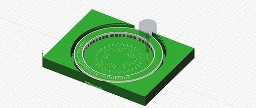 drink coaster hdpe cnc milling 3d drinks house accessories 3d print model - Mito3D