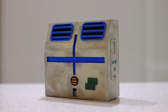 droide detektor einheit star kriege diorama zubehör spielzeuge zahl zwölften cantina spiele 3d print model - Mito3D