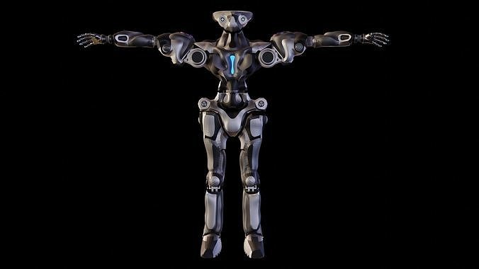 droidoo robot droid mech mecha sci fi character art sculptures 3D print model - Mito3D