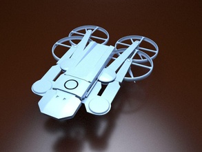 uçan göz bölünme 2 division2 atıcı oyun kostüm oyunu cosplay sahne oyuncak helikopter quadcopter uzak uçak quadrocopter dron rc rotorcraft oyunlar oyuncaklar 3d print model - Mito3D
