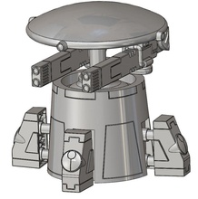 Drohne senctuary Turm Spiele-Spielzeug Architektur design gun safeguard Spiel Spiele - Spielzeug Spiele, andere 3d print model - Mito3D
