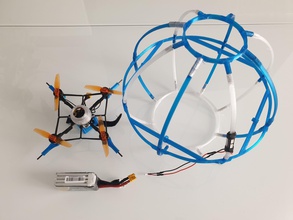 drone soccer - 200mm modelisme dronesoccer smr technology hobby game games toys 3d print model - Mito3D