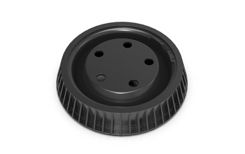 drum brake wheel tire tyre truck printable model barrel hobby diy automotive 3d print model - Mito3D