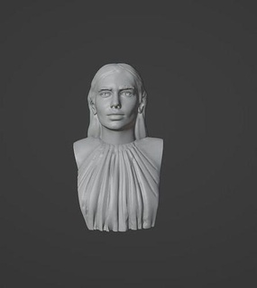 dua Lipa öde şarkıcı belahadid gigahidad aleynatilki Kendall Jenner Sanat heykeller 3d print model - Mito3D