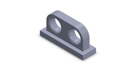 dual alignment morsetto allineamento tubi flessibili plastica raccordi Salvataggio parte semplice passatempo Fai meccanico parti 3d print model - Mito3D
