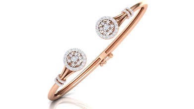 double bracelet de diamant bijoux mariage or l'anneau d'argent le gem joyau imprimable l'engagement engagem cad bague en la livre sterling mode beauté collier anneau brillant pendentif les bracelets 3d print model - Mito3D
