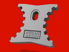 ducati desmo testastreta polia fechadura bloco pulgge 749 999 faça 3d passatempo mão ferramentas 3d print model - Mito3D