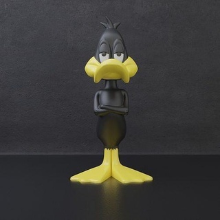 duck headphone stand figure sculpture character statue holder support headphones duffy home decor accesories house 3d print model - Mito3D