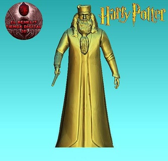 dumbledore harry potter harrypotter hogwarts magic games fantasy art character toys wand cartoon sculptures 3d print model - Mito3D