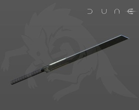dune film 2021 épée Duncan Idaho 3d modèle cosplay atréides dune2021 loisir DIY 3d print model - Mito3D