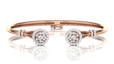 duo diamond bracelet jewelry wedding ring gold silver gem jewel printable brilliant white engagement jewellery sterling fashion beauty sapphire diamant bracelets 3d print model - Mito3D