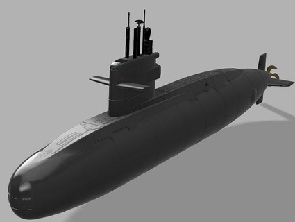holandés pez espada clase submarino rc 1 50 escala hai pulmón Armada morsa tiburón tigre chien militar tecnología pasatiempo bricolaje diy 3d print model - Mito3D