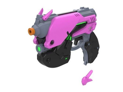 dva blaster - overwatch printable 3d model toy craft diy hobby cannon cosplay video game original light games toys 3d print model - Mito3D