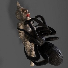 dwarf spider victim mini miniatures prop props miniature minis art sculptures 3d print model - Mito3D