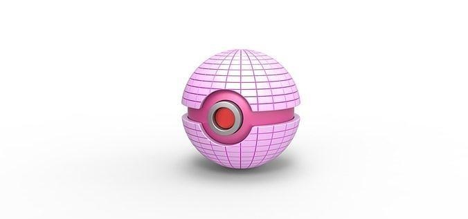 Dynamax Sack Ball Pokeball Pokémon Konzept Container Anime Spielzeug drucken druckbar Hobby DIY 3d print model - Mito3D