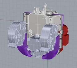 dyze bracket ender 5 creality hotend hobby diy mechanical parts 3d print model - Mito3D