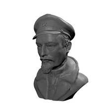 dzerzhinskii bust art sculpture statue portrait male decorative architecture head sculptures 3d print model - Mito3D