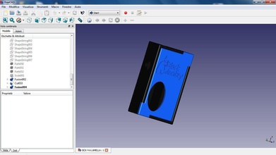 cig scatola mod bf meccanica sigaretta elettronica passatempo fai 3d print model - Mito3D