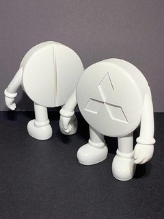 uomo Mitsi mitsubishi pillola arte pop tavoletta mdma estasi farmaco discoteca sculture 3d print model - Mito3D