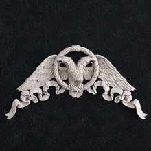 águia pássaro canto natureza decoração escultura 3dprint cnc arte esculturas joalheria pingente ouro anel 3d print model - Mito3D