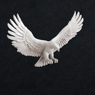 eagle pendant jewelry bird animal fly wings usa art sculptures 3d print model - Mito3D