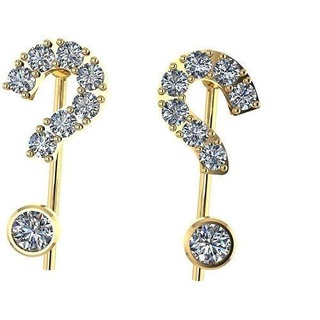 oreille 05 bague bijoux imprimable bijou diamant gemme boucles d'oreilles 3d print model - Mito3D