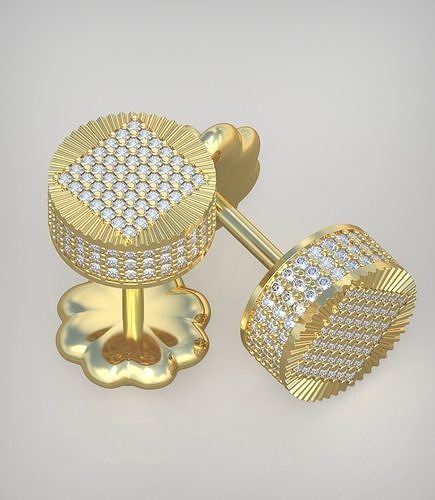 earring 148 jewellery jewelry jewel jewelery pendant pendants luxury rings ring earrings bracelet necklace wedding diamond gold platinum silver chains bangles 3D print model - Mito3D