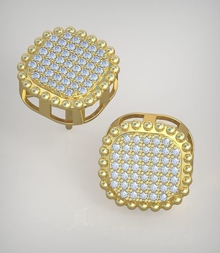 arete 163 joyería joya colgante pendiente colgantes lujo anillos anillo pendientes pulsera collar Boda diamante oro platino plata cadenas brazaletes 3D print model - Mito3D