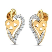 küpe 3dm stl fbx obj vermek detaylar kalp kolye elmaslar in altın çingene özel şaşırtıcı takı çember 18k 14k 24k gelin moda düğün gümüş mücevher yazdırılabilir benzersiz 3d print model - Mito3D