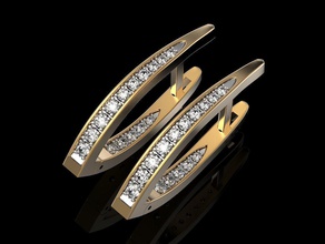 küpe takı baskı 3dprinted mücevher yazdırılabilir tasarım altın moda printabl diğer prototipleme Gümüş kadınlar 3d print model - Mito3D