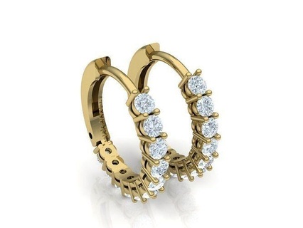 earrings silver jewelry gold wedding engagement platinum rings pendant gem jewel jewellery ring fashion diamond earring brilliant bracelet 3d print model - Mito3D