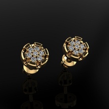 Ohrringe 34 Schmuck Luxus elegant Ring Juwel Gold Silber Hochzeit Diamant Ohrring Armband Halsketten Anhänger Nashorn Zubehörteil Schönheit Mode Design cad 3d print model - Mito3D