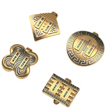 Ohrringe Pack Gold Schmuck druckbar Silber Diamant Juwel Mode versace Ohrring Reichtum 3d print model - Mito3D