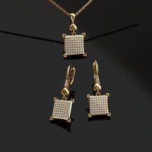 orecchini pendente gioielleria platino oro argento brillante rubino smeraldo amethust zaffiro citrino tanzanite diamante neve catena computer ritagliare sterlina 3d print model - Mito3D