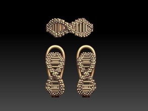 angel ring gold silver jewelry earrings rings 3d print model - Mito3D