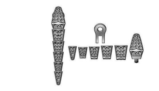 Ohrringe Schlange bulgari vulgär Tier fein Ohrring Diamant Gold Silber Hochzeit Schmuck Ring Engagement 3d print model - Mito3D