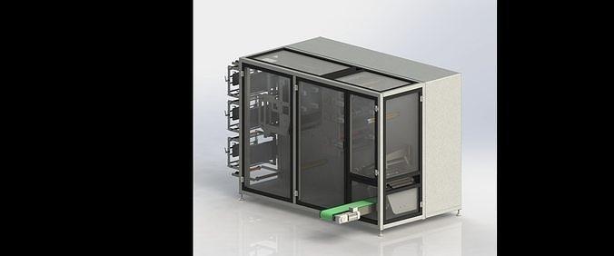 fácil máquina maquinaria tecnología equipo industria industrial Ciencias Ingenieria 3d print model - Mito3D