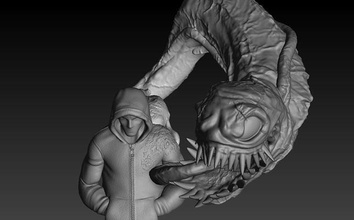 eddie brock adıyla zehir örümcek adam hayret çizgi roman süper kahraman anti kötü oyuncaklar heykelcik şekil heykel koleksiyon oyun film karakter oyunlar 3d print model - Mito3D