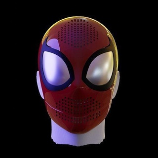 borde hora spider man cara concha araña hombre 3dmodel licuadora maravilla pasatiempo bricolaje diy 3d print model - Mito3D