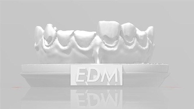 edm dental practice exclusive model class 5 6 dentist enamel teeth tooth dentistry anterior composite molar dentition mouth cuspid canine incisive anatomy science 3d print model - Mito3D