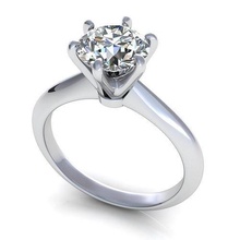 edmund ho solitaire ring jewel gem engagement wedding jewellery diamond silver jewelry gold engagem fashion sterling pendant necklace beauty earrings pendants rings 3d print model - Mito3D
