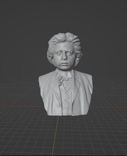 Edward Grieg norwegisch Komponist Pianist frederisch Chopin Messias Musiker bach vivaldi Mozart Salieri riskant Schostakowitsch dimitrishostakovich ralphwilliams ralphvaughanwilliams Ralph Vaughn Kunst Skulpturen 3d print model - Mito3D