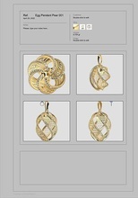 egg pendent pearl model fashion create jewelry pendants 3d print model - Mito3D