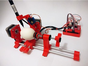 eggbot pasqua uovo robot macchina passatempo fai robotica 3d print model - Mito3D