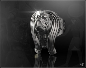 dio egizio horus gioielli egiziano prototipo modello jawelry anello anelli 3d print model - Mito3D