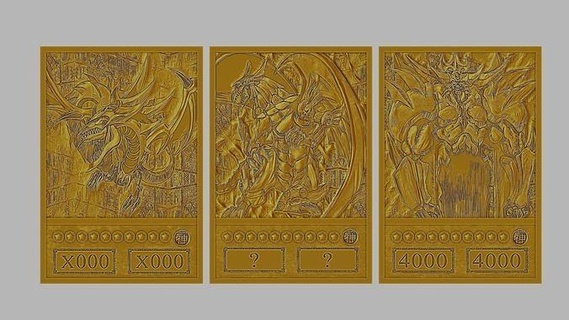 egyptian gods anime version - yugioh art sculptures yugi games toys card manga yu gi oh duel character design 3d print model - Mito3D